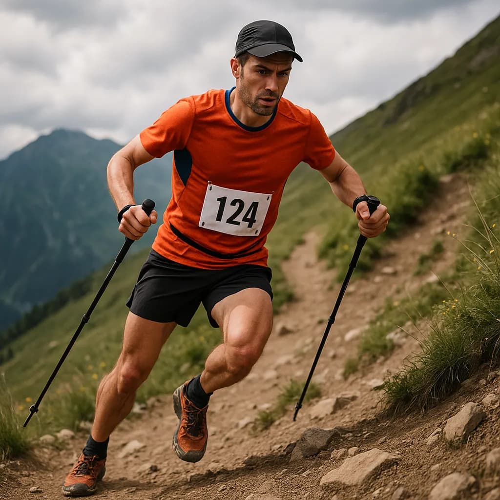 Original Image - Lifeline of a Runner (Embroidered Textile)