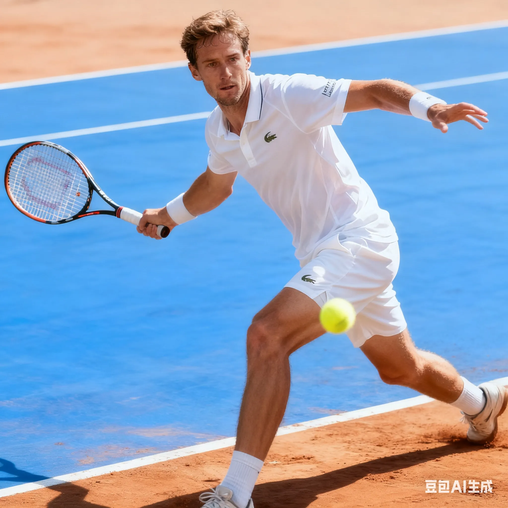 Original Image - Racket Decomposition Technique Diagram