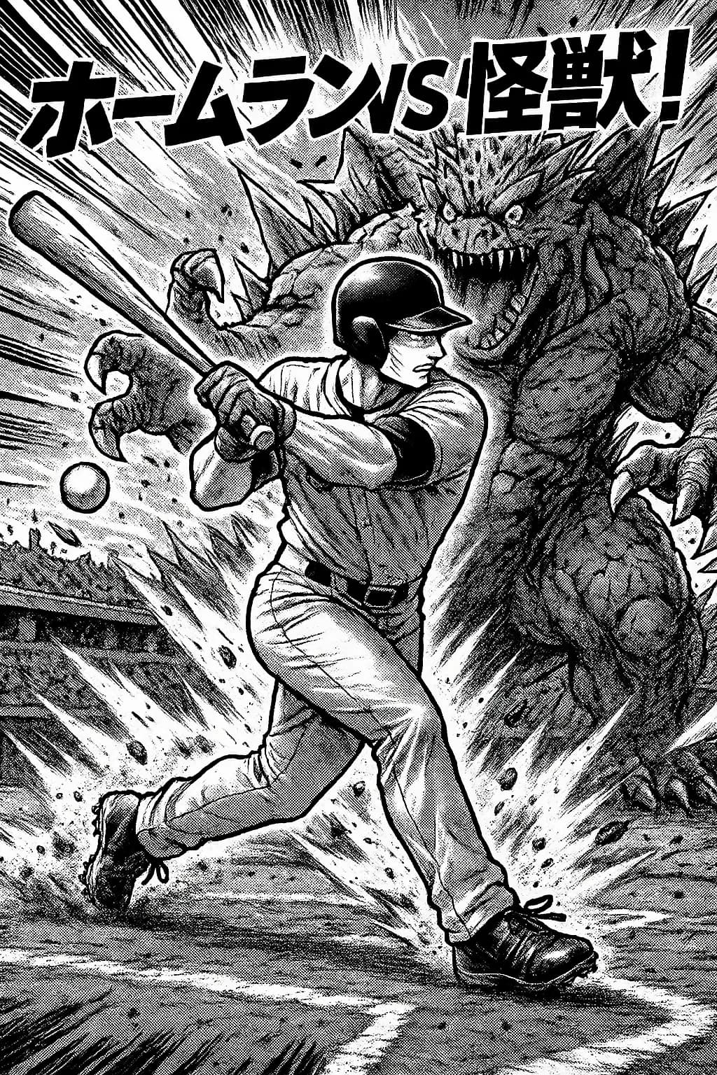 Stylized Image - Monster Bashing