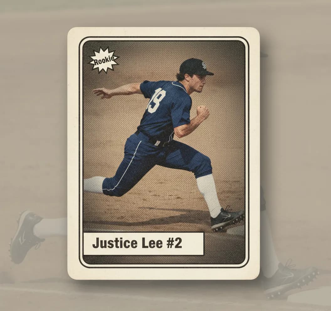 Stylized Image - Vintage Star Card