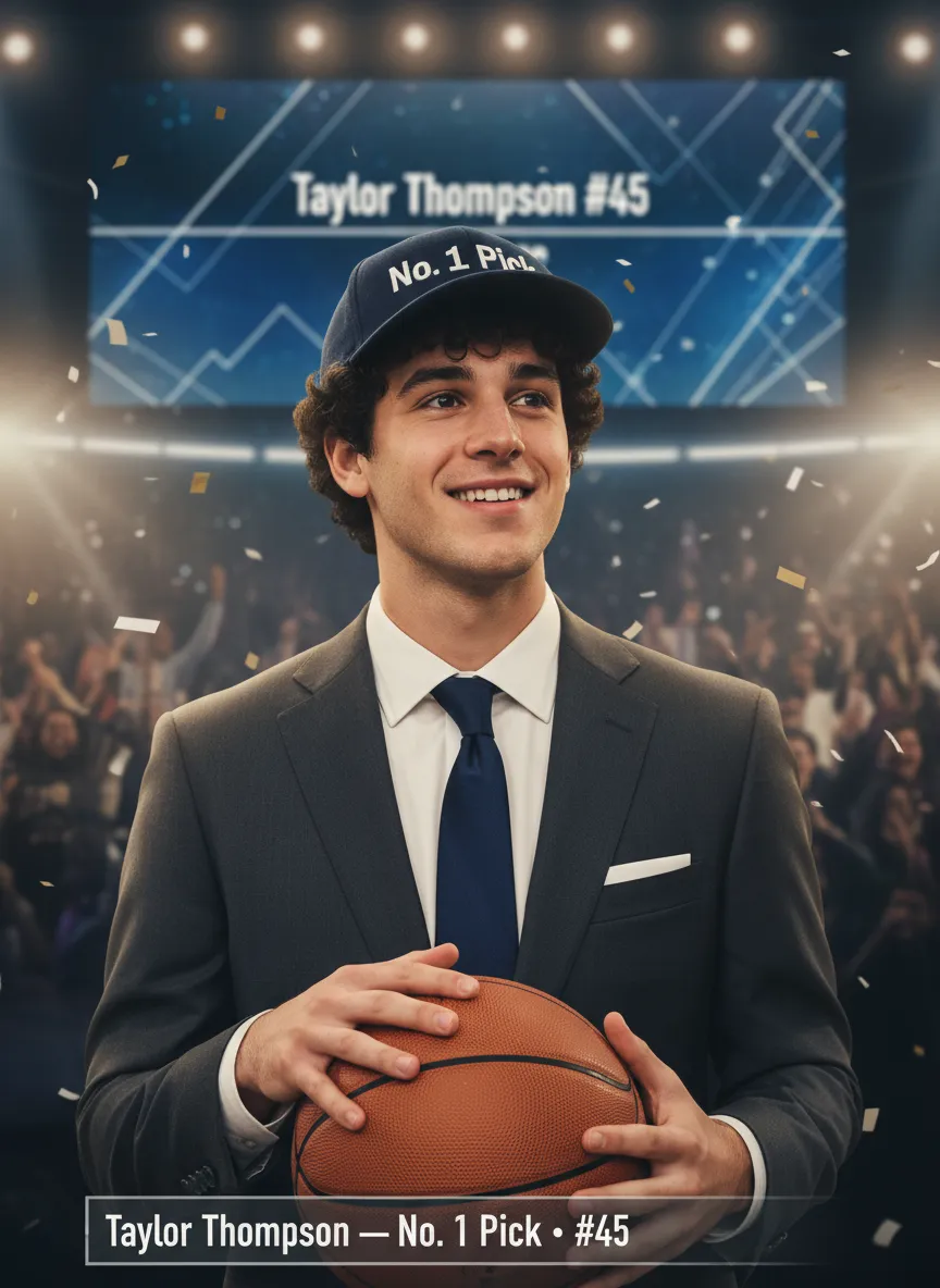 Stylized Image - First Overall Pick