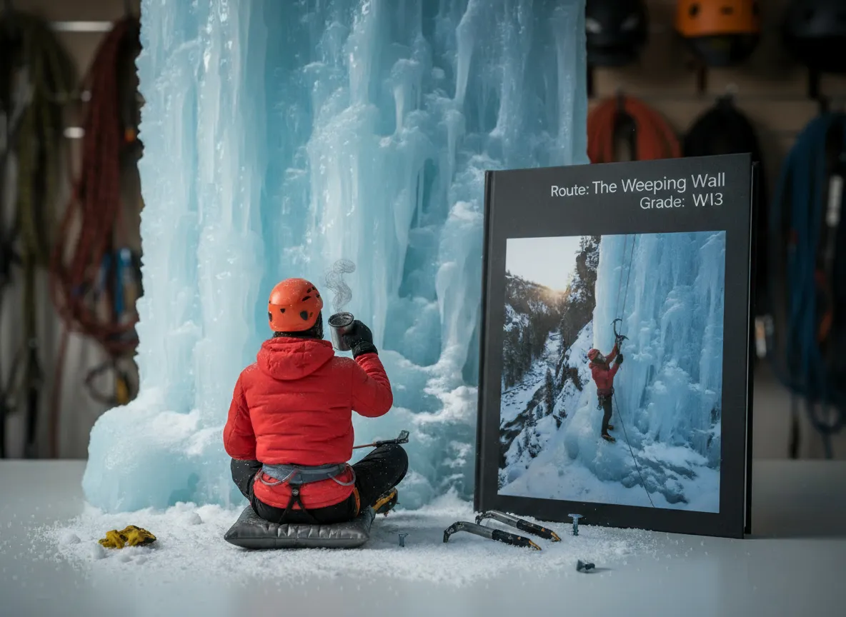 Stylized Image - Ice Routebook Slipcase Diorama