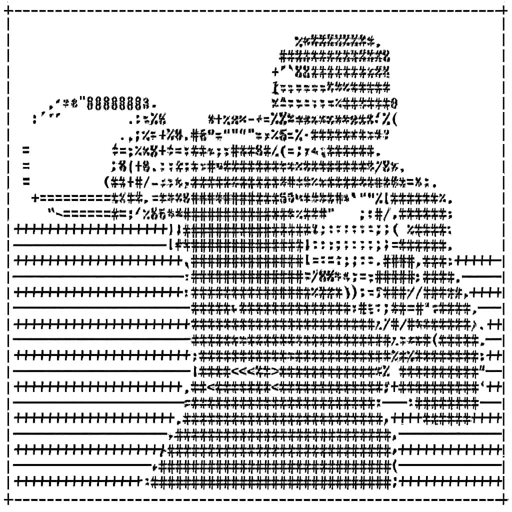 Stylized Image - ASCII