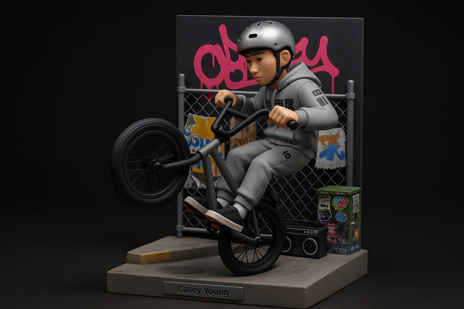 Stylized Image - BMX Toy-Factory