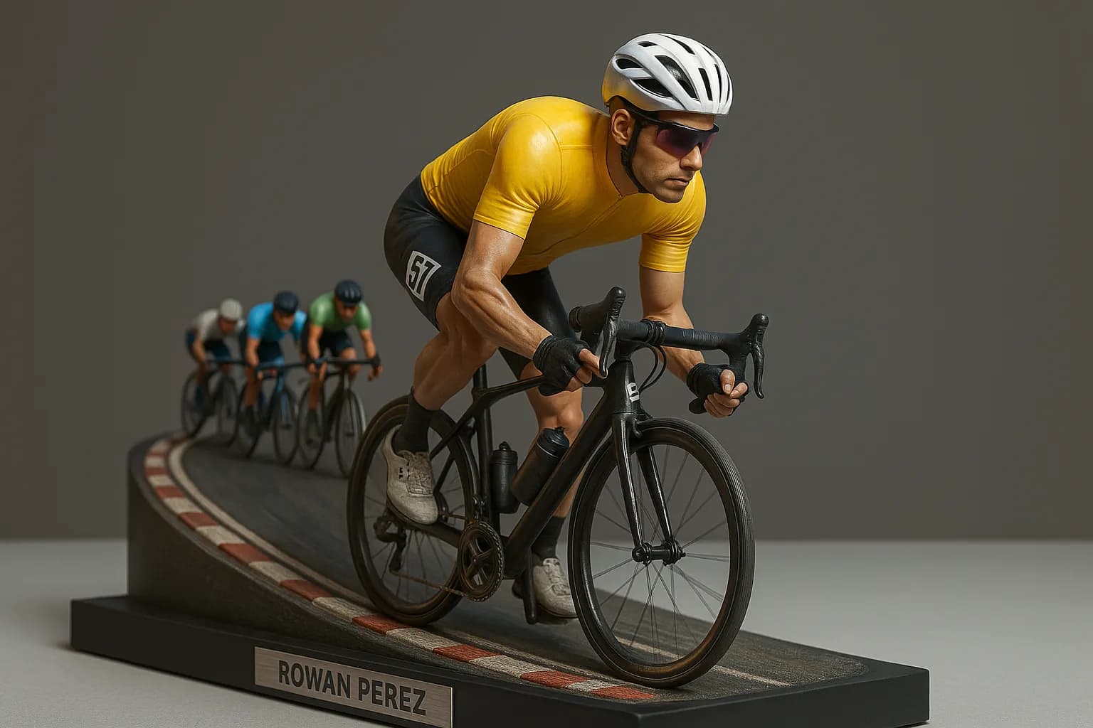 Stylized Image - Racing Collectible Figure