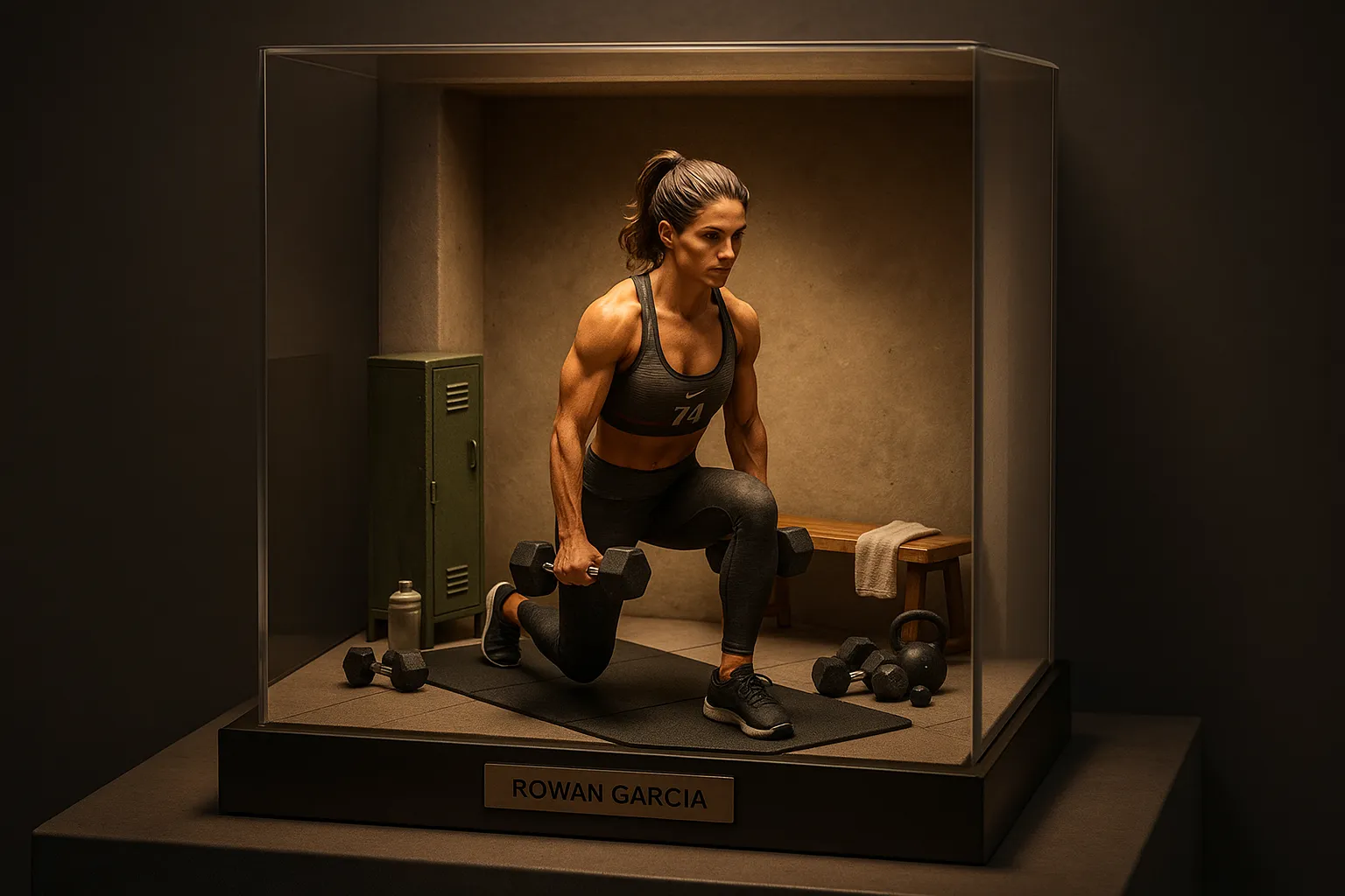 Stylized Image - Gym Figurine