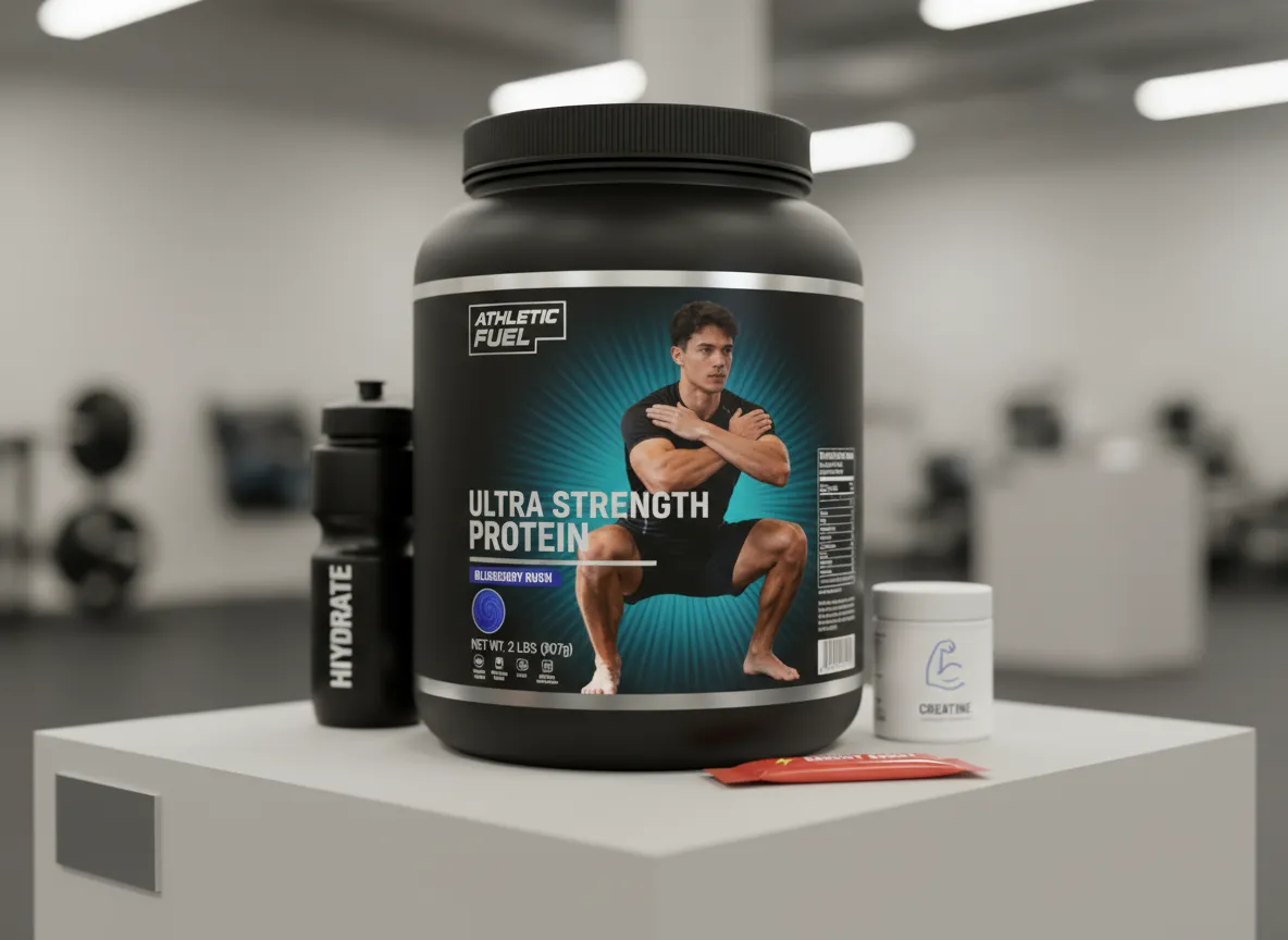 Stylized Image - Protein Powder