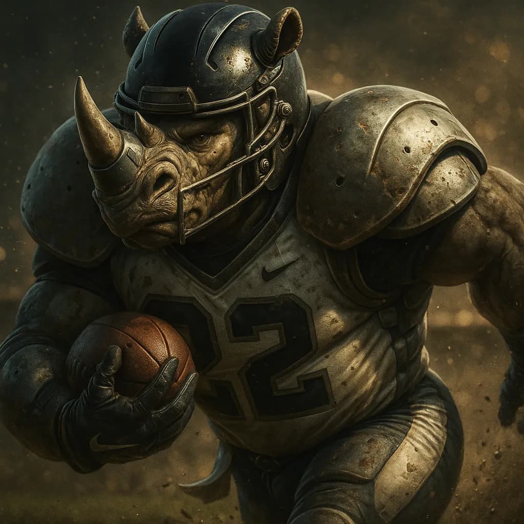 Stylized Image - Rhino Linebreaker