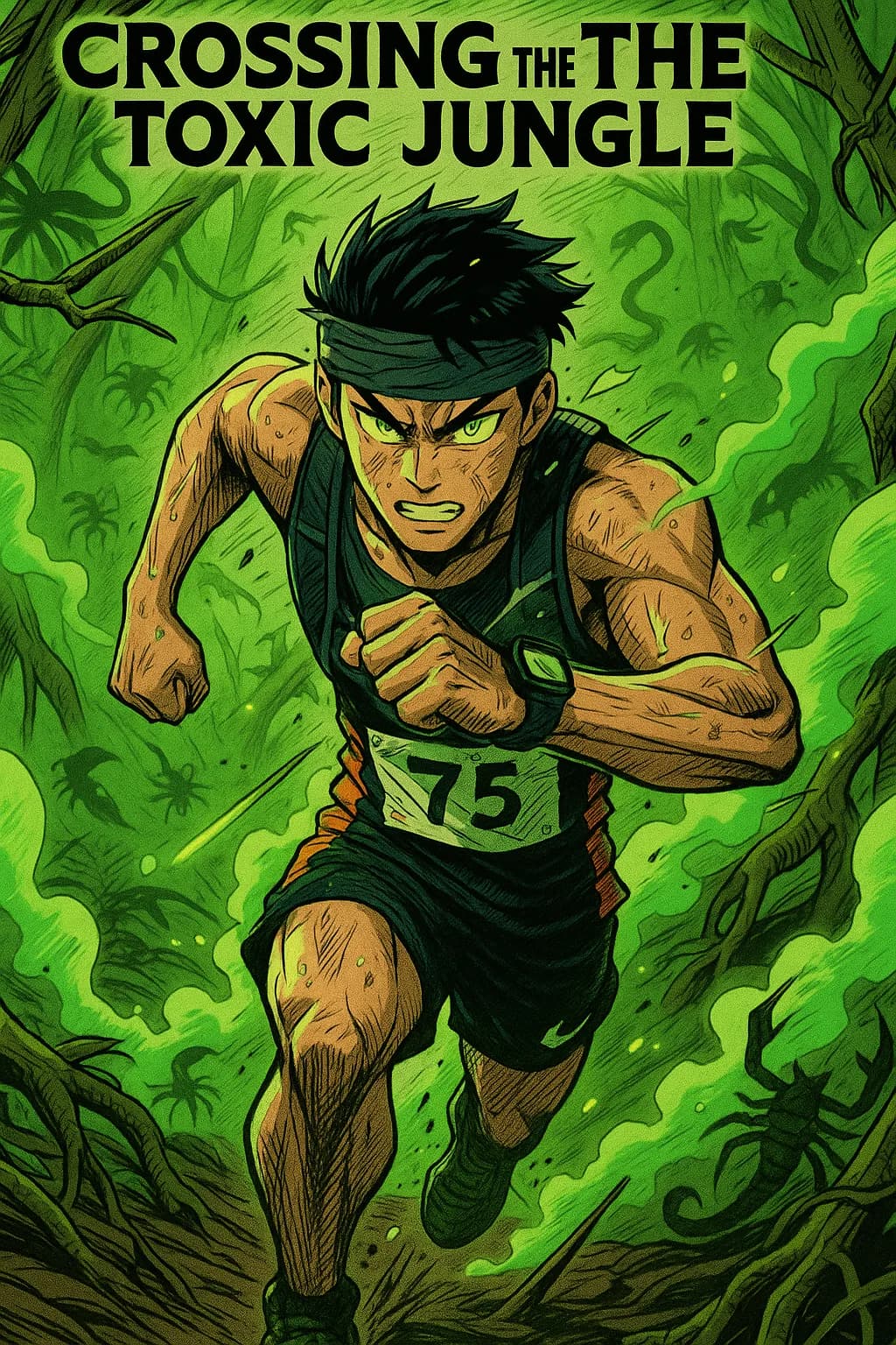 Stylized Image - Crossing the Toxic Jungle