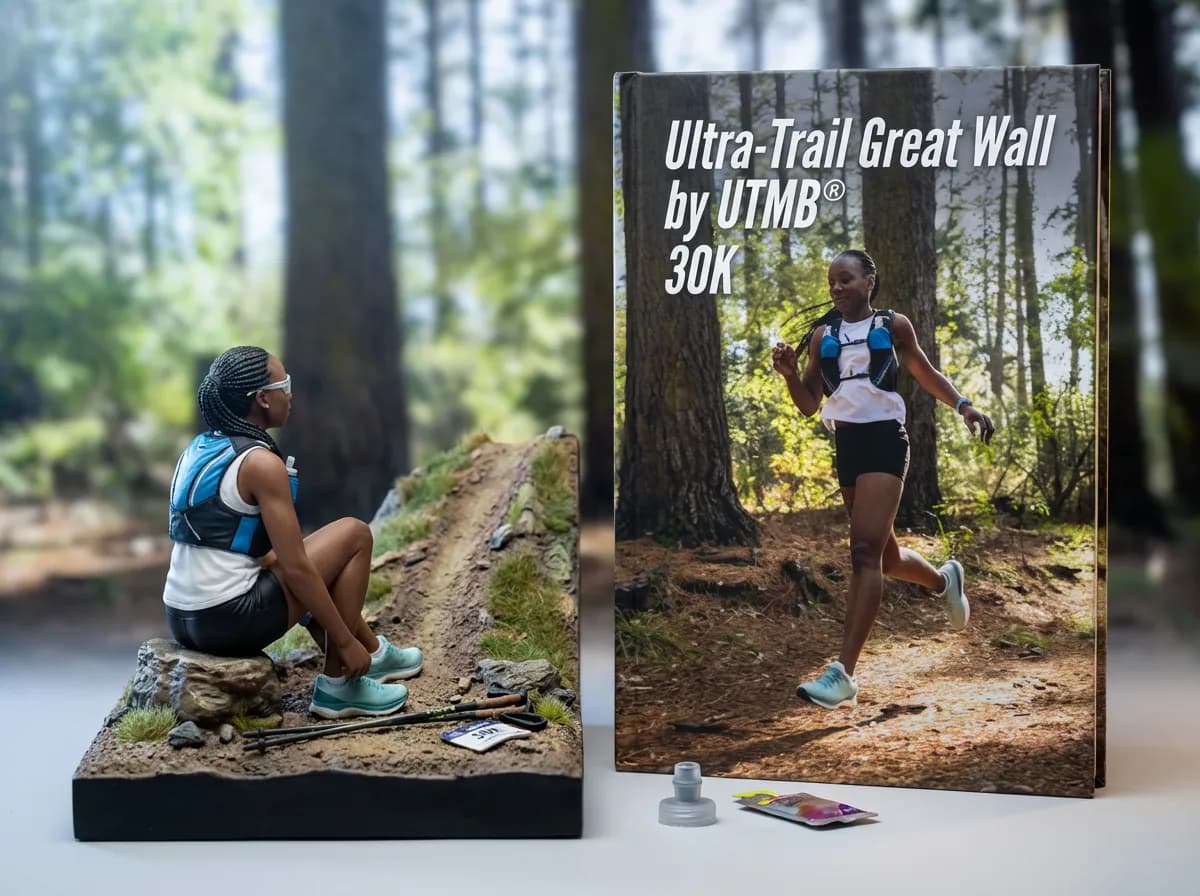 Stylized Image - Ridgebound Trail Diorama