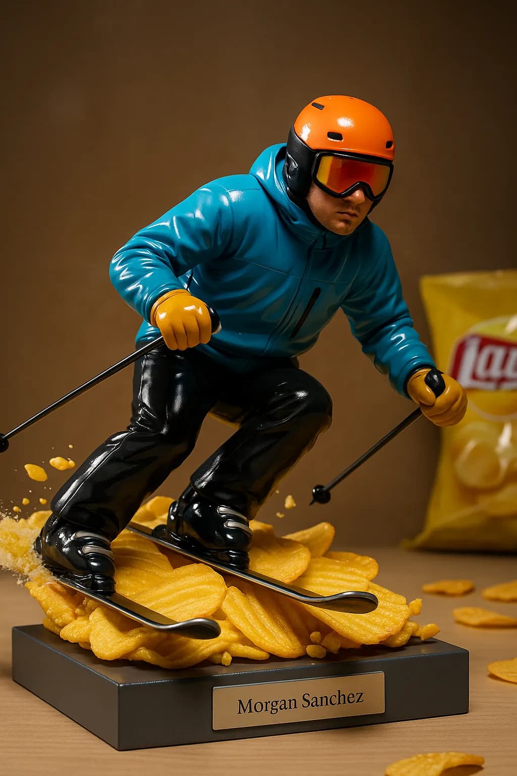 Stylized Image - Chip Snow Mountain