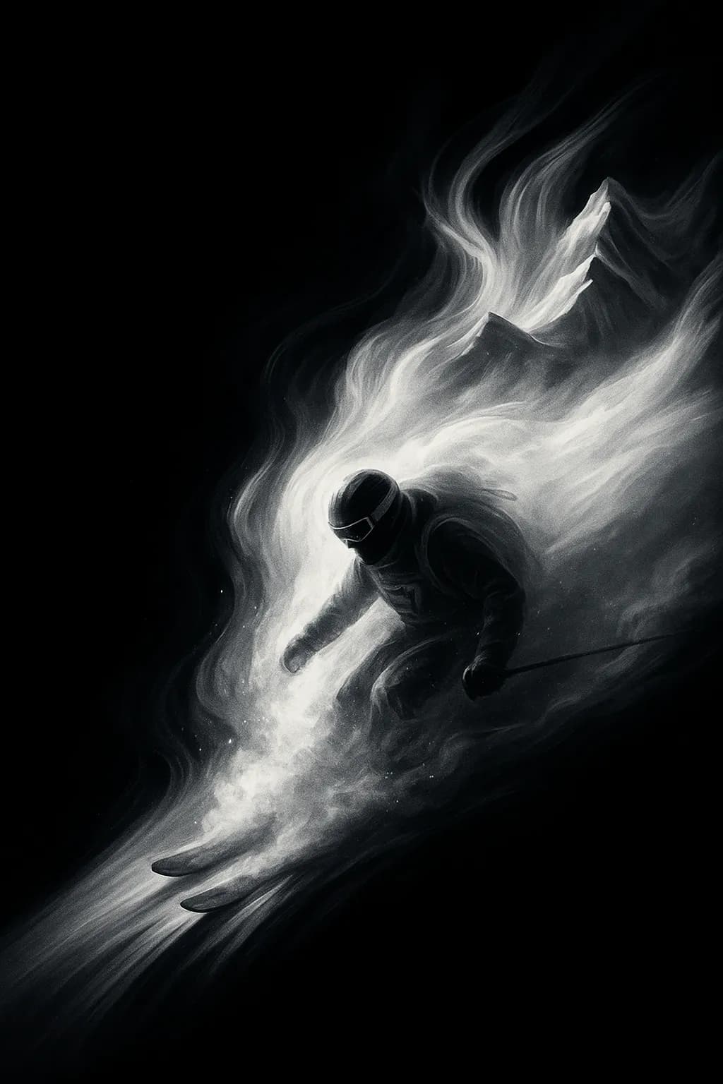 Stylized Image - Frozen Momentum