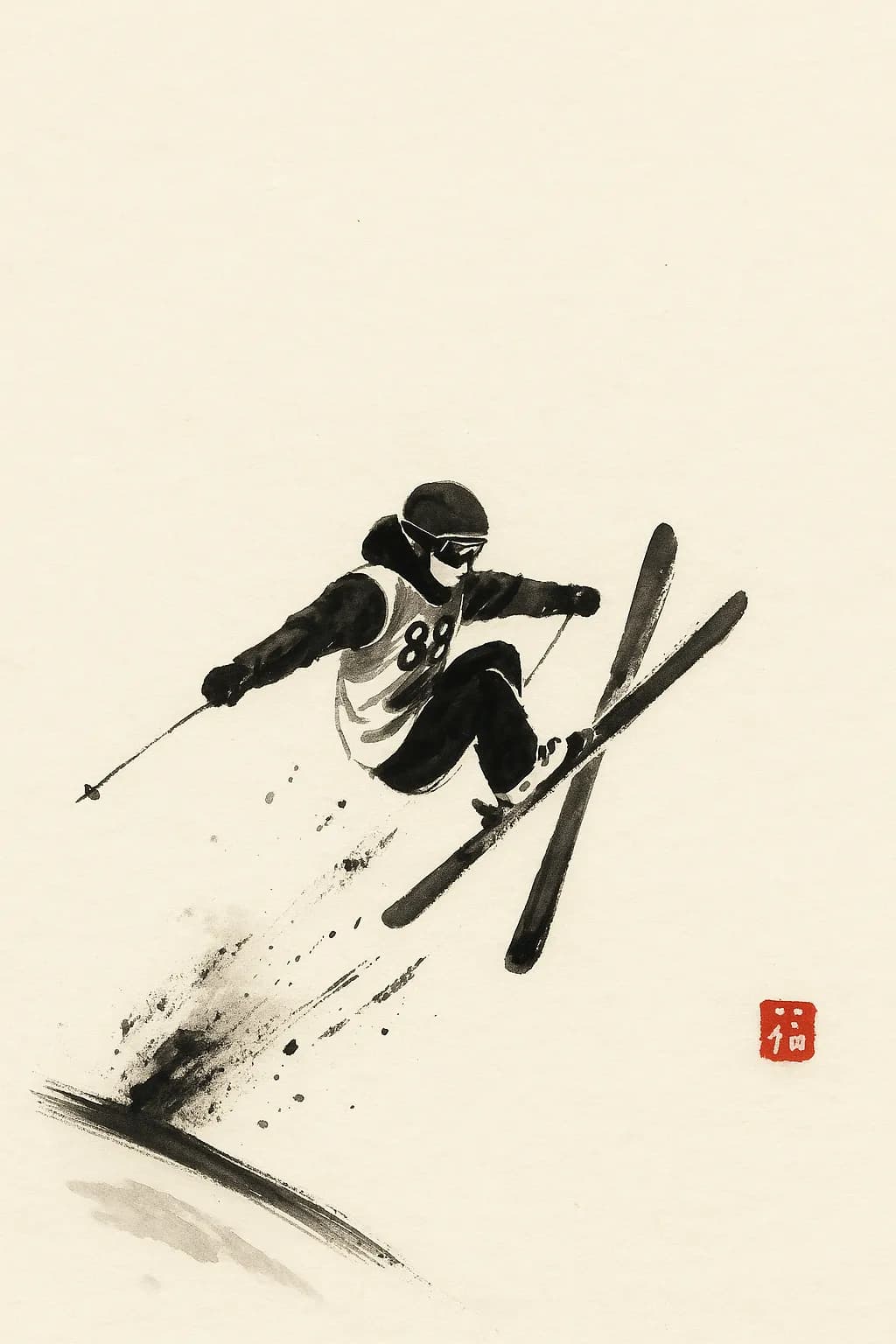 Stylized Image - Ink Flight