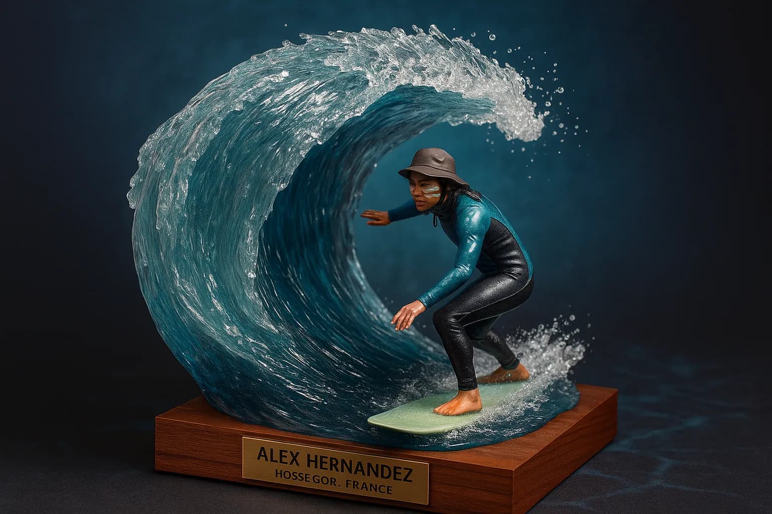 Stylized Image - Big Wave Legend