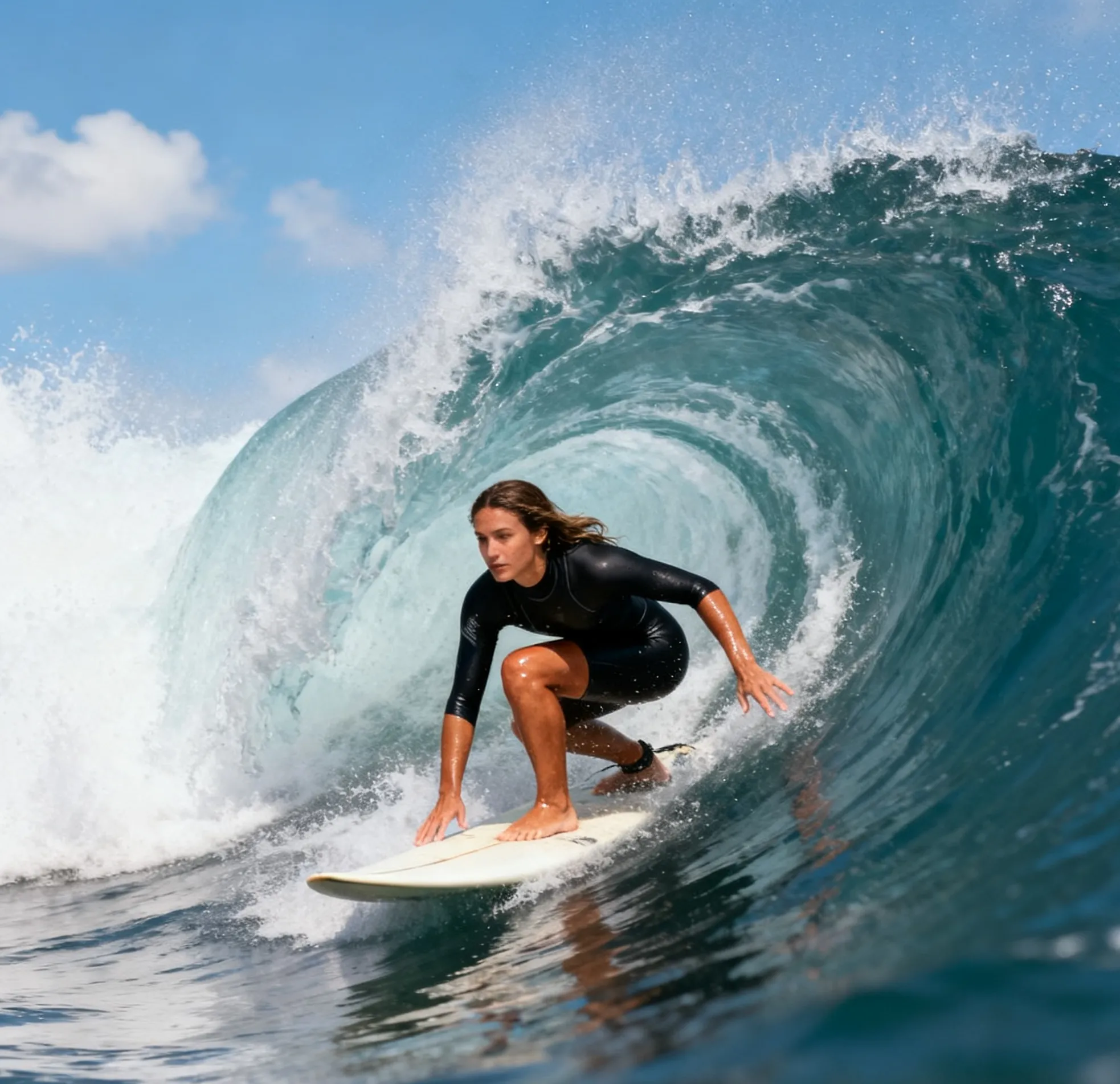 Original Image - Cyber Neon Night Surf