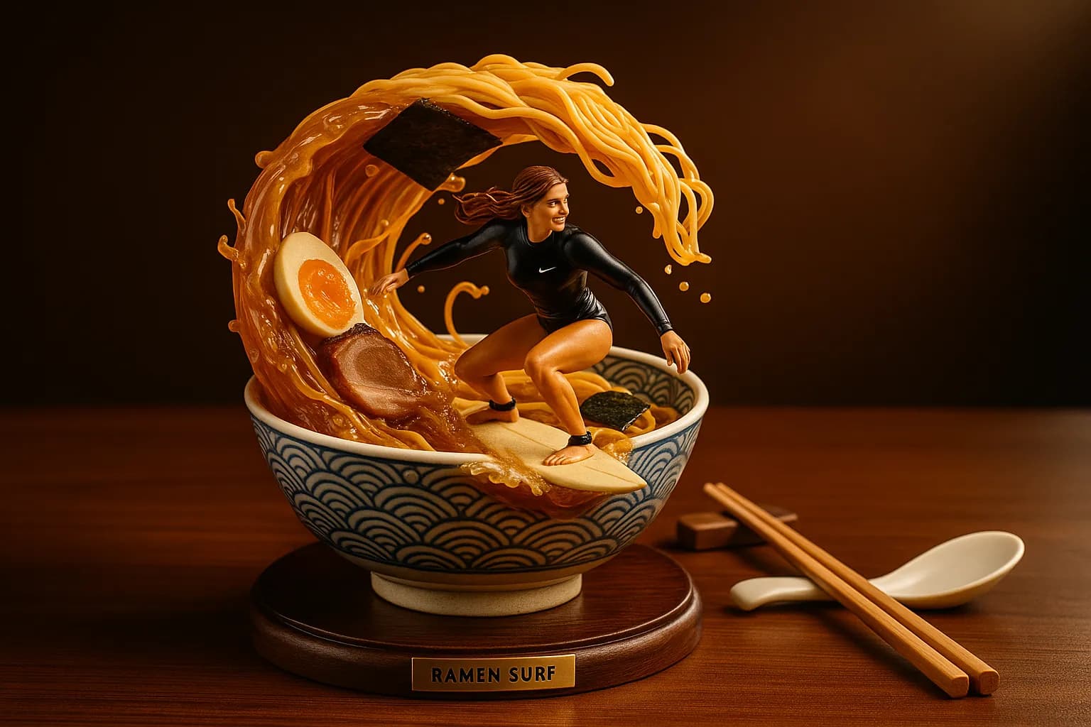 Stylized Image - Ramen Wave