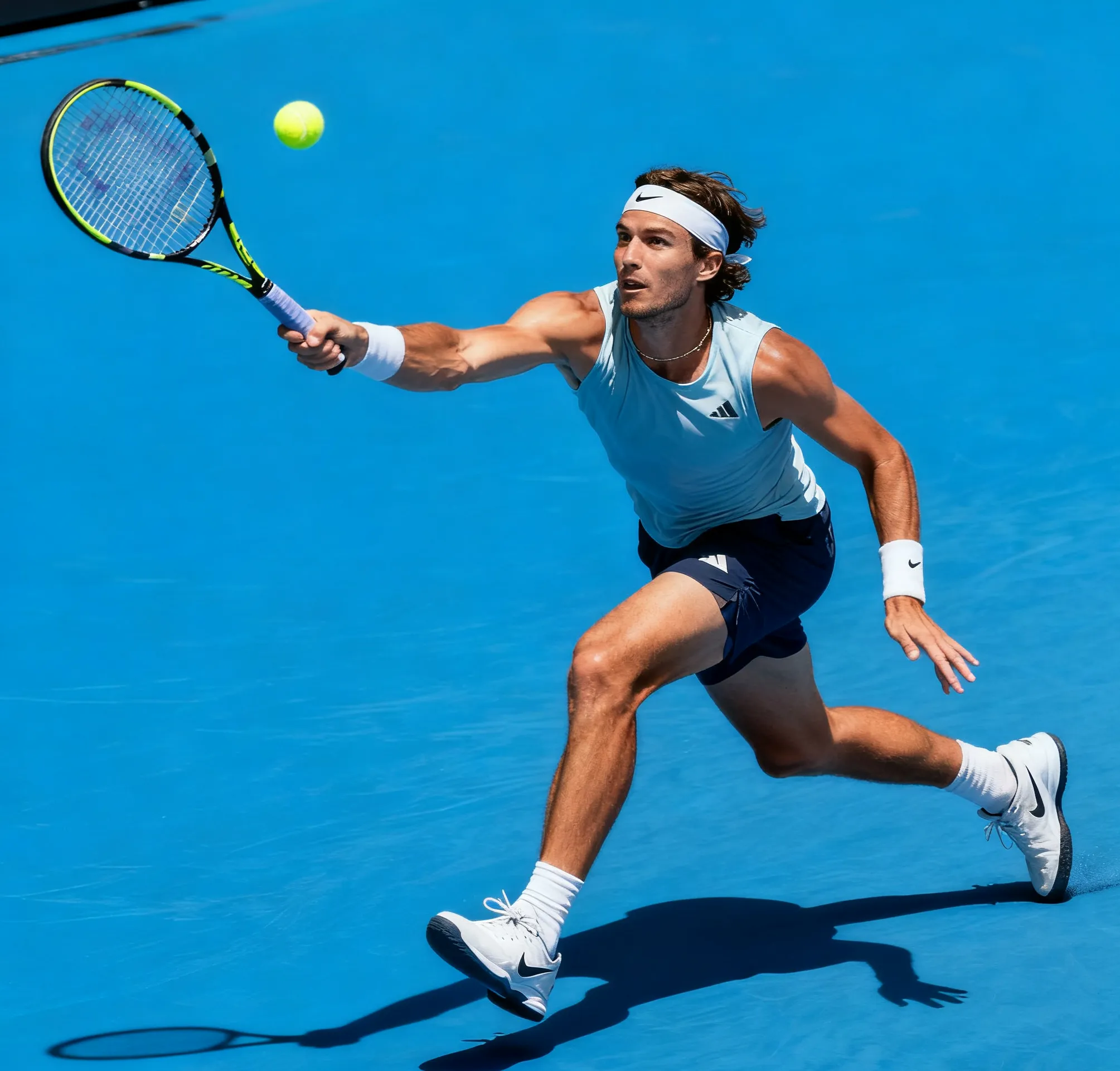 Original Image - AO Blue Minimal Vector Poster